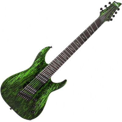 Schecter C-7 MS Silver Mountain 7 String Toxic Venom Schecter C-7 MS Silver Mountain 7 String Toxic Venom