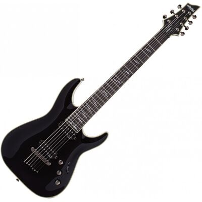 Schecter C-7 Blackjack 7 String Black Schecter C-7 Blackjack 7 String Black