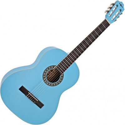 Classical Guitar by Gear4music Blue Classical Guitar by Gear4music Blue