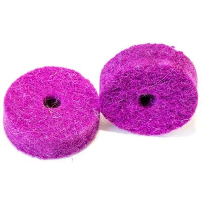 Tuner Fish Lug Locks Cymbal Felts 10pk Purple Tuner Fish Lug Locks Cymbal Felts 10pk Purple