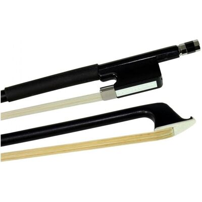 Glasser Bows Glasser Fibreglass Violin Bow Half-Lined Leatherette Grip 4/4 Glasser Bows Glasser Fibreglass Violin Bow Half-Lined Leatherette Grip 4/4