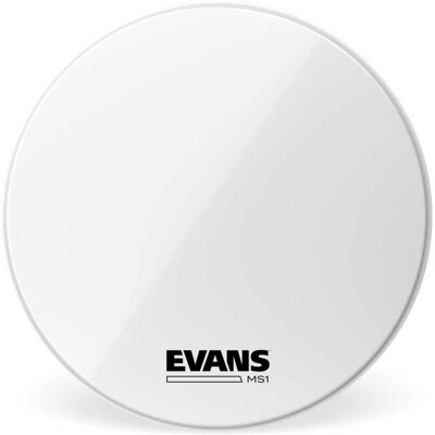 Evans MS1 White Marching Bass Drum Head 16" Evans MS1 White Marching Bass Drum Head 16"
