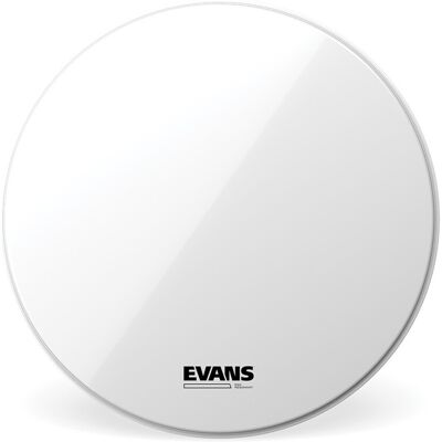 Evans EQ3 Resonant Smooth White Bass Drum Head No Port 20" Evans EQ3 Resonant Smooth White Bass Drum Head No Port 20"