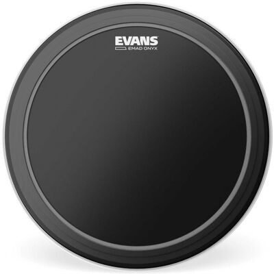 Evans EMAD Onyx Bass Drum Head 24" Evans EMAD Onyx Bass Drum Head 24"