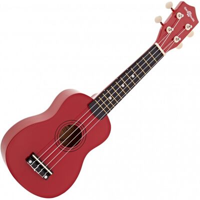Ukulele by Gear4music Red Ukulele by Gear4music Red