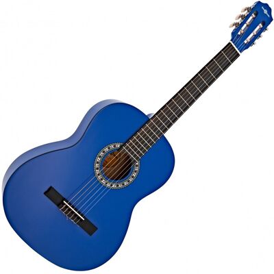 Classical Guitar by Gear4music Dark Blue Classical Guitar by Gear4music Dark Blue