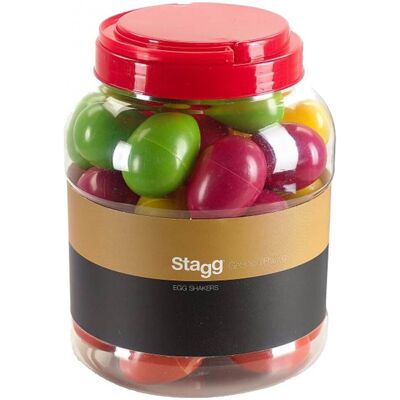Stagg Plastic Egg Shakers Box Of 40 Stagg Plastic Egg Shakers Box Of 40