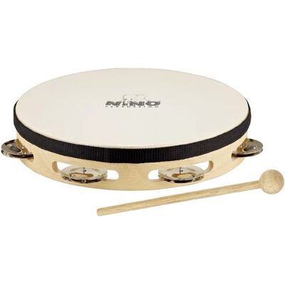 Nino by Meinl 8 Headed Tambourine 1 Row Nino by Meinl 8 Headed Tambourine 1 Row