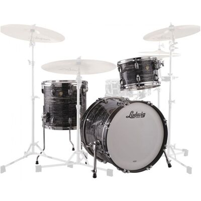 Ludwig Classic Maple 20 3pc Downbeat Vintage Black Oyster Ludwig Classic Maple 20 3pc Downbeat Vintage Black Oyster