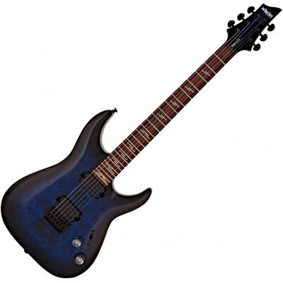 Schecter Omen Elite-6 See-Thru Blue Burst Schecter Omen Elite-6 See-Thru Blue Burst