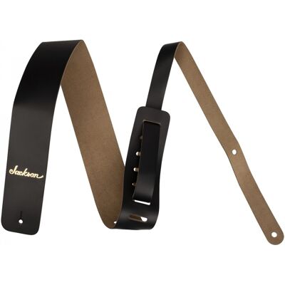 Jackson Leather Guitar Strap Black Jackson Leather Guitar Strap Black