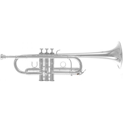 Roy Benson TR402C C Trumpet Silver Plated Roy Benson TR402C C Trumpet Silver Plated