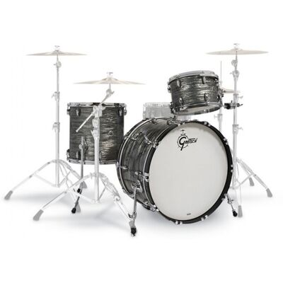 Gretsch USA Brooklyn 22" 3pc Shell Pack Grey Oyster Gretsch USA Brooklyn 22" 3pc Shell Pack Grey Oyster