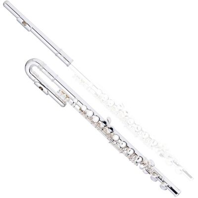Stagg FL221S Flute with Curved and Straight Headjoints Stagg FL221S Flute with Curved and Straight Headjoints