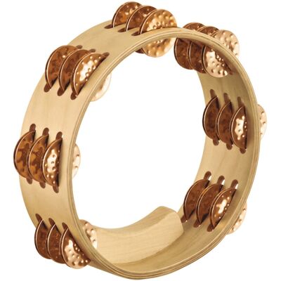 Meinl Artisan Edition Compact 8 Inch Tambourine 3 Rows Bronze Jingles Meinl Artisan Edition Compact 8 Inch Tambourine 3 Rows Bronze Jingles