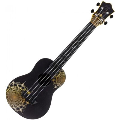 Flight TUC-40 Travel Concert Ukulele Gold Mandala Flight TUC-40 Travel Concert Ukulele Gold Mandala