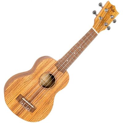 Flight DUS322 Soprano Ukulele Zebrawood Flight DUS322 Soprano Ukulele Zebrawood