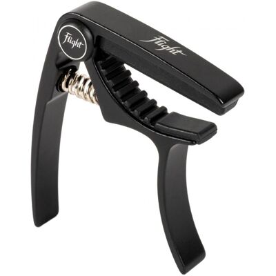 Flight Aluminium Ukulele Capo Black Flight Aluminium Ukulele Capo Black
