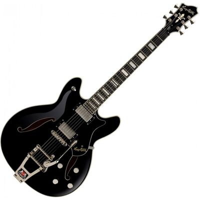 Hagstrom Tremar Viking Deluxe Black Hagstrom Tremar Viking Deluxe Black