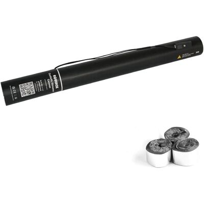 MagicFX Silver 50cm Electric Streamer Cannon - Streamer Cannon MagicFX Silver 50cm Electric Streamer Cannon - Streamer Cannon