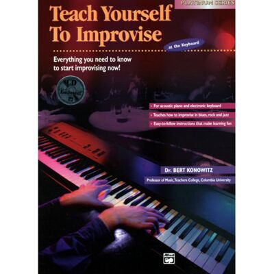 Alfred Teach Yourself to Improvise on Keyboard - Book & CD Alfred Teach Yourself to Improvise on Keyboard - Book & CD