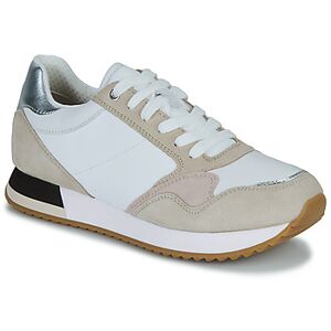 GEOX Women Beige Trainers - Leather, Nylon, Multicolor Pattern - Trainers GEOX Women Beige Trainers - Leather, Nylon, Multicolor Pattern - Trainers