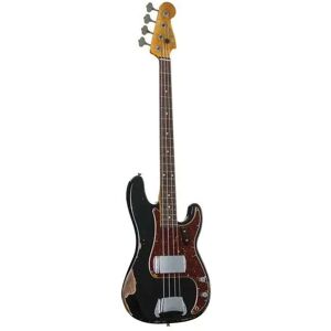 Fender 1960s Precision Bass Heavy Relic RW Black R138966 Fender 1960s Precision Bass Heavy Relic RW Black R138966