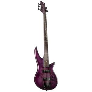 Jackson X Series Spectra Bass SBXP V Transparent Purple Burst Jackson X Series Spectra Bass SBXP V Transparent Purple Burst