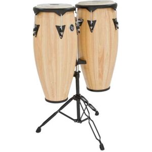 Latin Percussion LP646NY-AW City Conga Set & Stand 10"/11" (Natural) Latin Percussion LP646NY-AW City Conga Set & Stand 10"/11" (Natural)