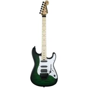 Jackson USA Signature Adrian Smith San Dimas SDQM MN Transparent Green Burst Jackson USA Signature Adrian Smith San Dimas SDQM MN Transparent Green Burst
