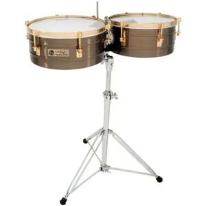 Latin Percussion LP257-KP Karl Perazzo Signature Timbales 14"/15" (Bronze) Latin Percussion LP257-KP Karl Perazzo Signature Timbales 14"/15" (Bronze)
