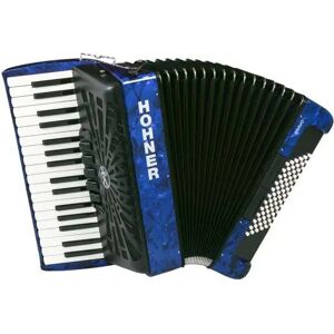Hohner Bravo III 72 blue silent key acoustic accordion Hohner Bravo III 72 blue silent key acoustic accordion