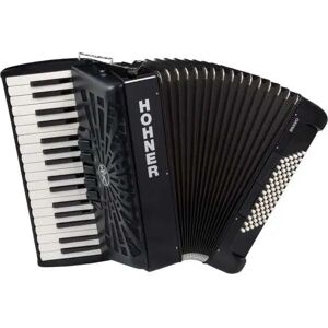 Hohner Bravo III 72 black silent key acoustic accordion Hohner Bravo III 72 black silent key acoustic accordion