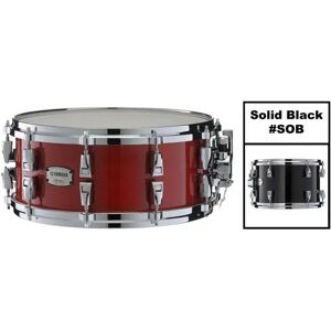Yamaha Absolute Maple Hybrid Snare 14"x6, Solid Black SOB Yamaha Absolute Maple Hybrid Snare 14"x6, Solid Black SOB