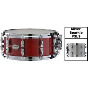 Yamaha Absolute Maple Hybrid Snare 14"x6, Silver Sparkle SLS Yamaha Absolute Maple Hybrid Snare 14"x6, Silver Sparkle SLS