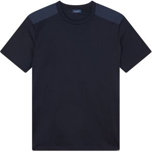 Paul & Shark Aqua Touch cotton T-shirt with Typhoon® Re-4x4 Stretch details, Man, Blue, Size: 3XL Paul & Shark Aqua Touch cotton T-shirt with Typhoon® Re-4x4 Stretch details, Man, Blue, Size: 3XL
