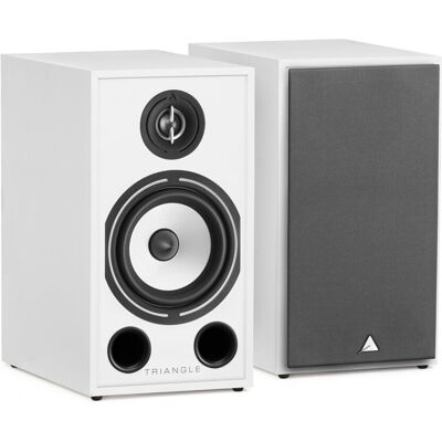 Triangle Borea BR03 Bookshelf Speakers (Pair) White Triangle Borea BR03 Bookshelf Speakers (Pair) White