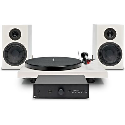 Pro-Ject Colourful Audio System Satin White Pro-Ject Colourful Audio System Satin White
