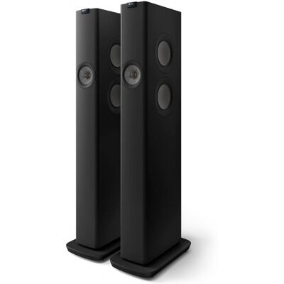KEF LS60 Wireless Floorstanding Active Speakers (Pair) Carbon Black KEF LS60 Wireless Floorstanding Active Speakers (Pair) Carbon Black