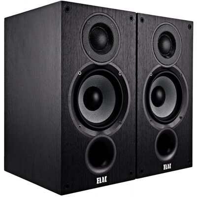 ELAC Debut B5.2 Bookshelf Speaker (Pair) Black Ash ELAC Debut B5.2 Bookshelf Speaker (Pair) Black Ash
