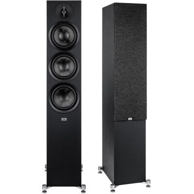 ELAC Debut 3.0 F6.3 Floorstanding Speakers (Pair) Black ELAC Debut 3.0 F6.3 Floorstanding Speakers (Pair) Black
