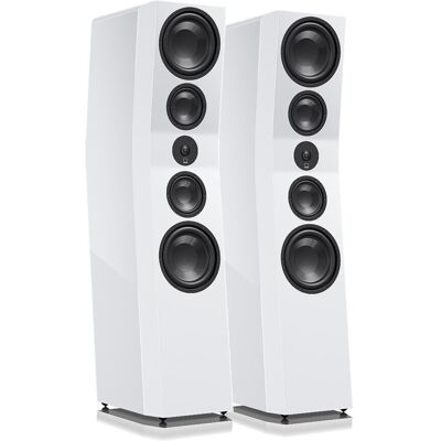 SVS Ultra Evolution Pinnacle Floorstanding Tower Loudspeaker (Pair) Piano Gloss White SVS Ultra Evolution Pinnacle Floorstanding Tower Loudspeaker (Pair) Piano Gloss White