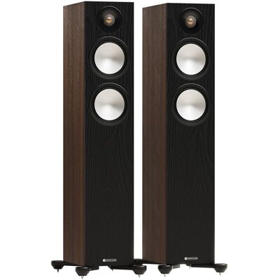 Monitor Audio Bronze 300 7G Floorstanding Speakers (Pair) Walnut Monitor Audio Bronze 300 7G Floorstanding Speakers (Pair) Walnut