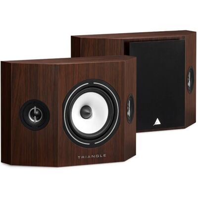 Triangle Borea BRS1 On-Wall Surround Speakers (Pair) Walnut Triangle Borea BRS1 On-Wall Surround Speakers (Pair) Walnut