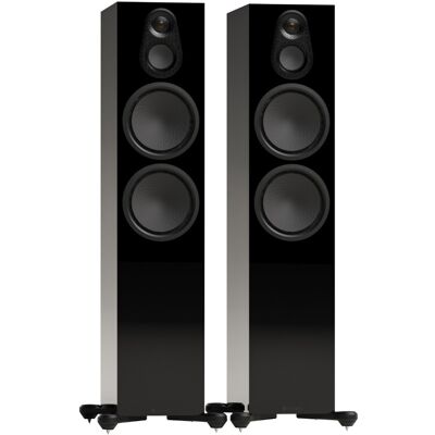 Monitor Audio Silver 500 8G Floorstanding Speakers (Pair) High Gloss Black Monitor Audio Silver 500 8G Floorstanding Speakers (Pair) High Gloss Black