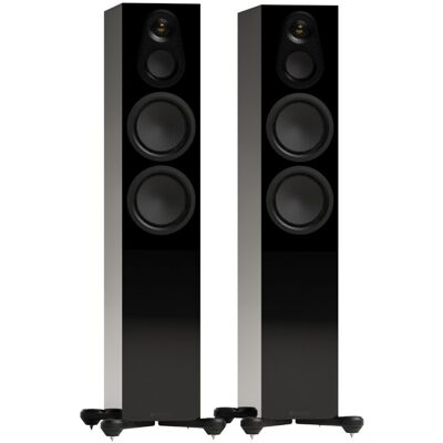 Monitor Audio Silver 300 8G Floorstanding Speakers (Pair) High Gloss Black Monitor Audio Silver 300 8G Floorstanding Speakers (Pair) High Gloss Black