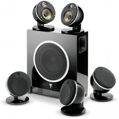 Focal Dome Flax Gloss Black 5.1 Speaker Package with Air Sub Focal Dome Flax Gloss Black 5.1 Speaker Package with Air Sub