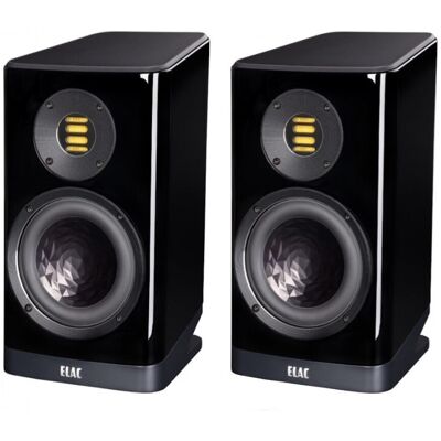 ELAC VELA 2.0 BS403.2 Bookshelf Speakers (Pair) Gloss Black ELAC VELA 2.0 BS403.2 Bookshelf Speakers (Pair) Gloss Black