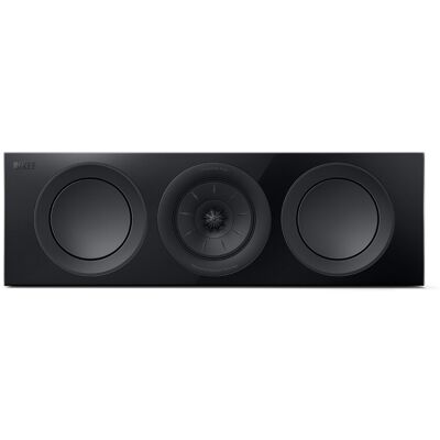 KEF R2 Meta Centre Speaker Black Gloss KEF R2 Meta Centre Speaker Black Gloss
