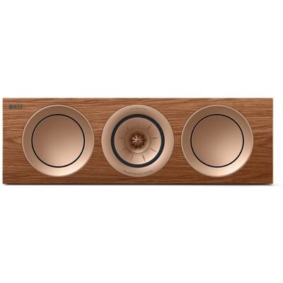 KEF R2 Meta Centre Speaker Walnut KEF R2 Meta Centre Speaker Walnut